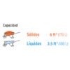 103362.2 103362 - Concha plástica para carretilla CAT-60PLX, TRUPER EXPERT