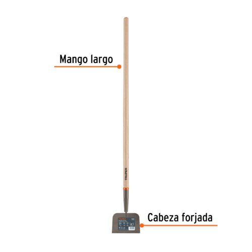 103366 - Raspador forjado de 7", mango de 48", Truper