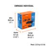 103377 - Combo cargador dual con 2 baterías de 2Ah, 20V, TRUPER PRO