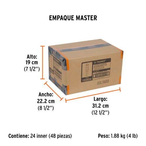 103434 - Broca diamantada 3/8" (10 mm), TRUPER