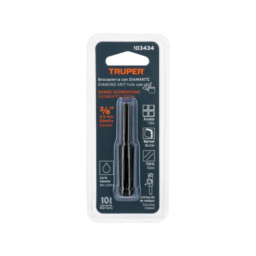 103434 - Broca diamantada 3/8" (10 mm), TRUPER