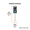 103447 - Llave combinada con matraca 13 mm flexible, Expert