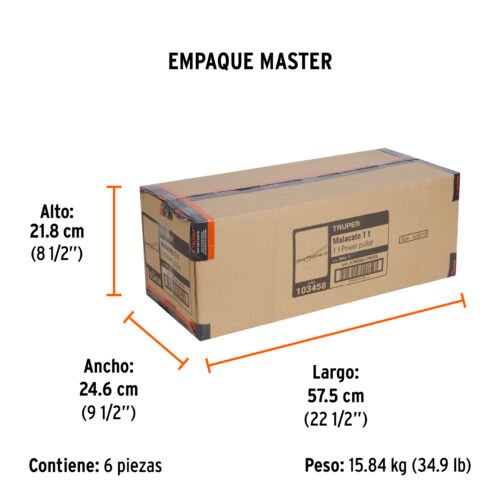 103458 - Malacate de 1 tonelada, TRUPER