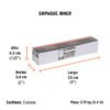 103459 - Llave combinada con matraca 8 mm flexible, Expert