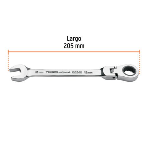 103540 - Llave combinada con matraca 16 mm flexible, Expert