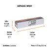 103546 - Llave combinada con matraca 3/8" flexible, Expert