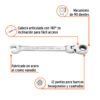 103547 - Llave combinada con matraca 7/16" flexible, Expert