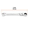 103549 - Llave combinada con matraca 9/16" flexible, Expert
