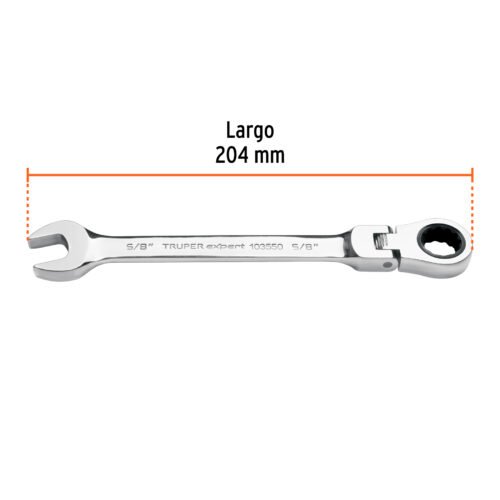 103550 - Llave combinada con matraca 5/8" flexible, Expert