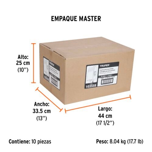 103558 - Caja de control p/bomba pozo profundo 1 1/2 HP, 220V, Truper