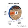 103563 - Rollo de manguera plana de 1.5" x50m de descarga p/motobomba