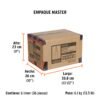 103570 - Pinza de corte al ras 6" mango de PVC, Truper
