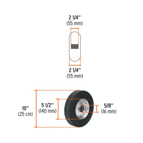 103575 - Diablo de carga de aluminio 250 kg con extensión de base