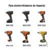 103594 - Adaptador p/destornilladores de impacto, porta puntas 1/4"