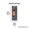 103594 - Adaptador p/destornilladores de impacto, porta puntas 1/4"