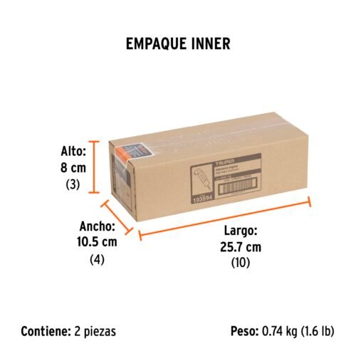 103594 - Adaptador p/destornilladores de impacto, porta puntas 1/4"