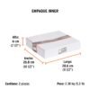 103597.3 103597 - Juego de 7 llaves combinadas std con matraca flexible
