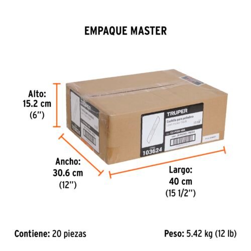 103624 - Cuchilla de respuesto para PODI-40A, Truper