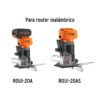 103634.1 103634 - Juego de llaves para ROUI-20A, Truper