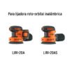 103635.1 103635 - Base hook and loop para LIRI-20A, Truper