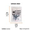 103635.2 103635 - Base hook and loop para LIRI-20A, Truper