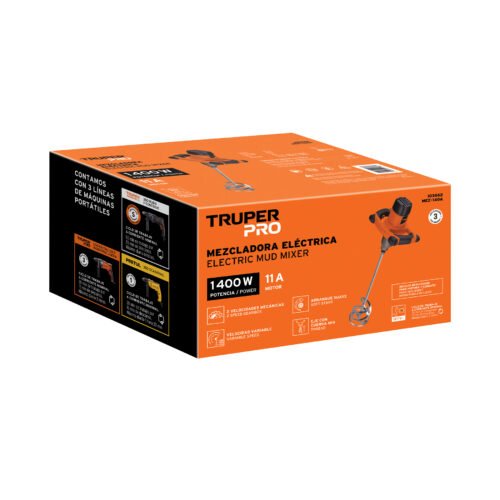 103662 - Mezcladora eléctrica 1400W, TRUPER PRO