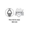 103697 - Blister con 10 anclajes para redes de carga de 3.5 ton.