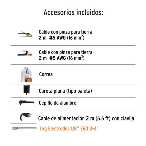103701 - Mini soldadora inversora 100A, 127V, TRUPER