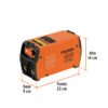 103704 - Mini soldadora inversora, 130A, bi-voltaje 127/220V, TRUPER