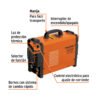 103708 - Soldadora inversora 200A, bi-voltaje 127/220V, TRUPER