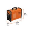103708 - Soldadora inversora 200A, bi-voltaje 127/220V, TRUPER