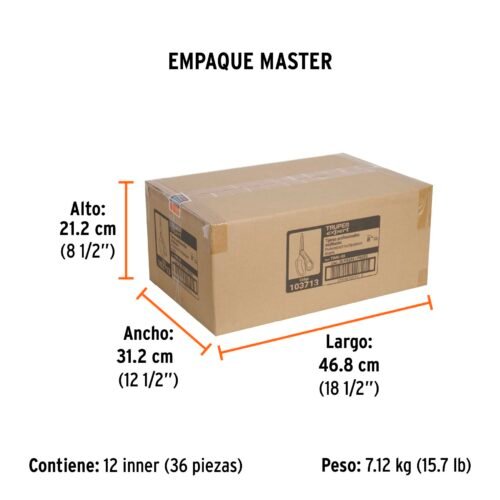 103713.5 103713 - Tijera 8" multiusos de acero inox, profesional, EXPERT