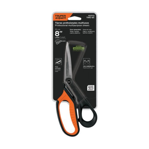 103713.6 103713 - Tijera 8" multiusos de acero inox, profesional, EXPERT