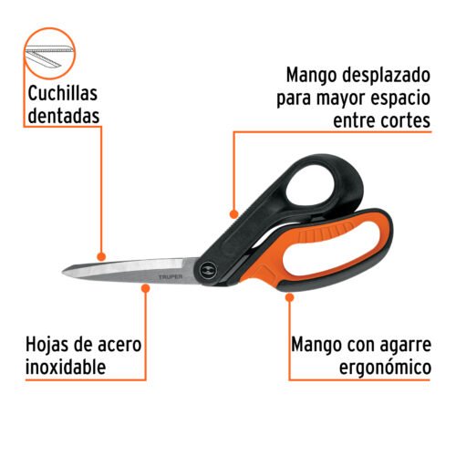 103714.1 103714 - Tijera 10" multiusos de acero inox, profesional, EXPERT