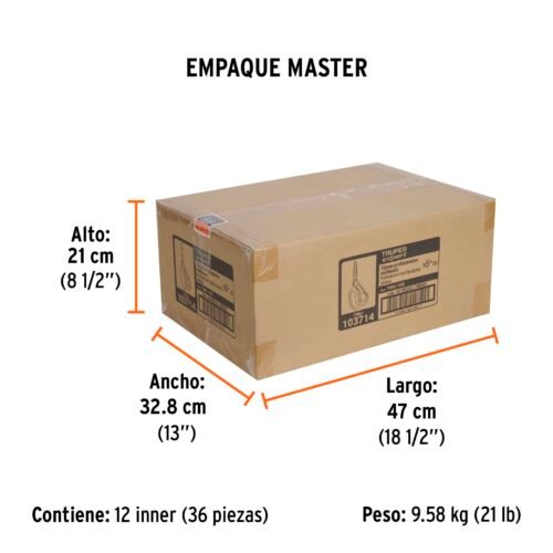 103714.4 103714 - Tijera 10" multiusos de acero inox, profesional, EXPERT