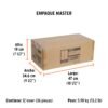 103717 - Tijera para electricista, 6", acero inox, oxido negro, EXPER