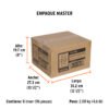 103734 - Adaptador unión 3/4" rápido de ABS, sistema click, Truper
