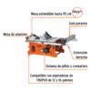 103741 - Sierra de mesa 10", 2-1/2 HP (1900 W), TRUPER
