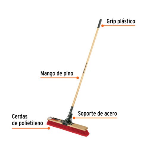 103756 - Cepillo cerda mixta, 60cm, p/múltiples superficies, EXPERT