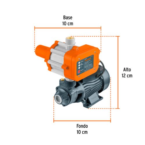 103779.2 103779 - Bomba periférica 1/2HP, control auto, uso agrícola, TRUPER