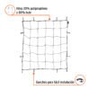 103805 - Red de carga porta equipaje de 1 m x 1 m, TRUPER