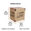 103805 - Red de carga porta equipaje de 1 m x 1 m, TRUPER