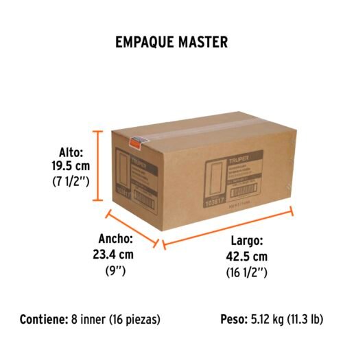 103817.3 103817 - Kit de accesorios para herramienta rotativa, 51 pzs, TRUPER
