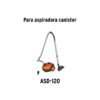103818 - Bolsa con 2 carbones de repuesto para ASD-120, TRUPER