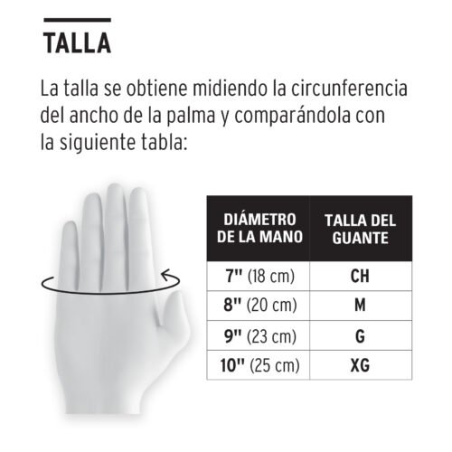 103820.2 103820 - Guantes de neopreno p/manejo de químicos, XG, Truper