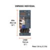 103820.4 103820 - Guantes de neopreno p/manejo de químicos, XG, Truper