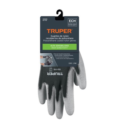 103835 - Guantes de nylon recubiertos de poliuretano, XCH, Truper