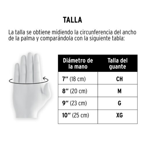 103866 - Guantes de nylon recubiertos de nitrilo, XCH, Truper