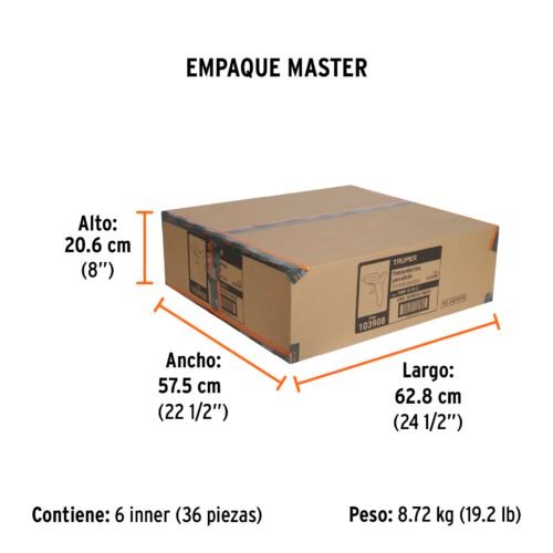 103908.5 103908 - Pistola eléctrica de 10 W para silicón de 5/16", TRUPER