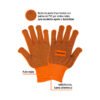 103925 - Guantes de algodón con puntos de PVC en palma y dorso,TRUPER